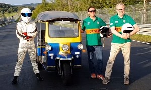 Tuk-Tuk Sets Nürburgring Record With Koenigsegg Tech, Pays the Ultimate Price