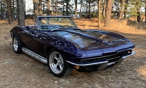 Tuned 1965 Chevrolet Corvette Sting Ray Has 515 HP and a Five-Speed Manual