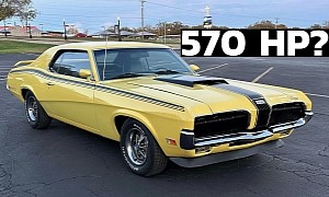 Tuned 1970 Mercury Cougar Eliminator Packs Juiced Up Replacement V8, Beware of Fast Car
