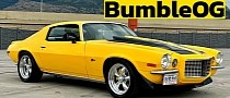 Tuned 1972 Chevrolet Camaro Could Even Land Megan Fox, Replacement V8 Will Make You Smile