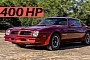 Tuned 1976 Pontiac Firebird Trans Am Rocks Firethorn Red Exterior, Modded V8
