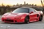 Slammed Widebody 1991 Acura NSX Is a Genuine One-Off With Fast & Furious Looks