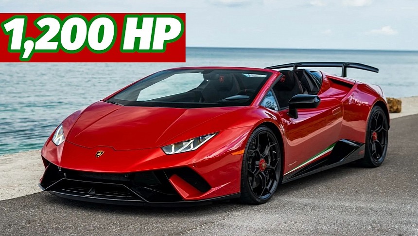 2018 Lamborghini Huracan Performante Spyder getting auctioned off