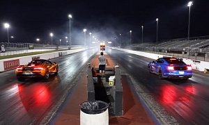 Tuned 2020 Ford Mustang Shelby GT500 Drag Races McLaren 720S, Demolition Follows