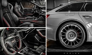 Tuned Audi RS 6 Taps Into Its Sci-Fi Side With Alien vs. Predator-Like Interior