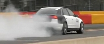 Tuned Audi RS4 Blows Up Gearbox