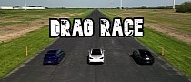 Tuned Audi S5 Drag Races VW Golf R and Mercedes-AMG CLA 45, Takes No Prisoners