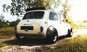 Tuned Austin Mini Cooper S from Forza Looks Like a Macho Cookie