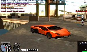 Tuned Aventador in GTA San Andreas
