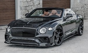 Tuned Bentley Continental GT Convertible Is Proof You Can’t Polish a Mansory