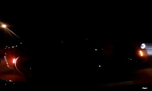 Tuned BMW M3 F80 Destroys Two Widebody Charger Hellcats Under Cover of Darkness