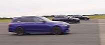Tuned BMW M5 Drags Modded RS 6 and Reworked E 63 S, This Combo Is Pretty Bonkers