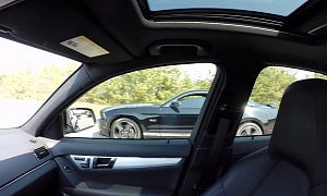 Tuned C 63 AMG vs Tuned Ford Mustang GT V8 <span>· Video</span>