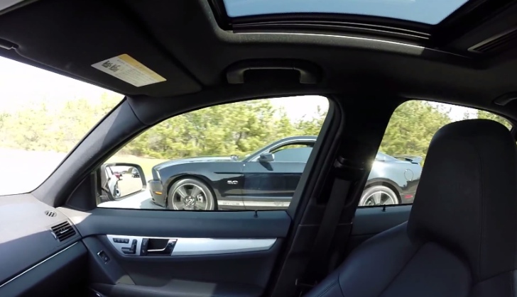 Mercedes-Benz C 63 AMG vs Ford Mustang GT
