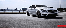 Tuned CLS 63 AMG on Vossen Wheels Is an Automotive Delight