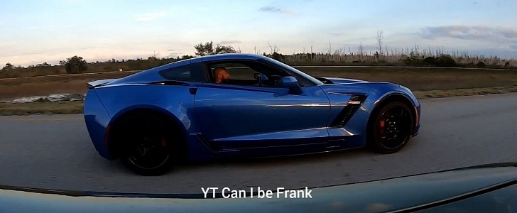 Corvette Z06 takes on Dodge Charger Hellcat, both tuned