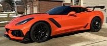 Tuned Corvette ZR1 Flexes in Sebring Orange With ZTK Track Pack, 7-Speed Manual