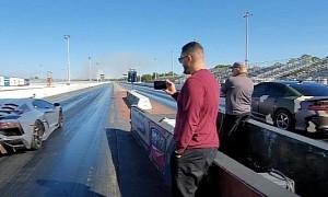 Tuned Dodge Charger Scat Pack Drag Races Lamborghini, Someone Gets Destroyed