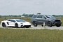 Tuned Dodge Durango Drag Races Lamborghini Aventador With Humongous Gap