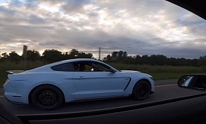 Tuned Ford Mustang GT Races Shelby GT350 with Surprising Results