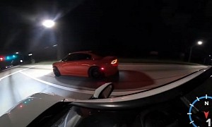 Tuned Hellcat Races Tuned BMW M4: Both Get Surprised