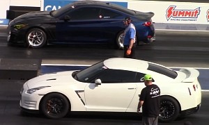 Tuned Infiniti Q60 vs Nissan GT-R Is a Family Feud Settled the Right Way