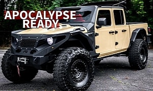 Tuned Jeep Gladiator Sends Humvee Vibes From Certain Angles and We Totally Love It