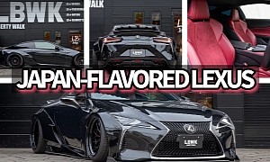 Tuned Lexus LC 500 Wants To Shake Those Wide Hips for You, Asks for Six-Digit Sum