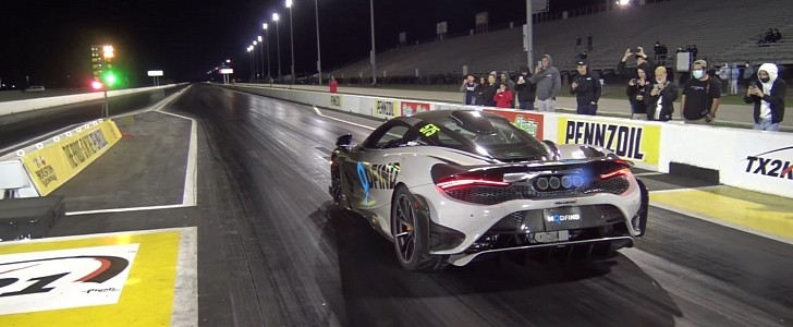 WORLD RECORD MCLAREN AT TX2K * 0-60 MPH in 1.7 Seconds * 8.7 1/4 Mile vs 1,400HP Sheepey Race R8