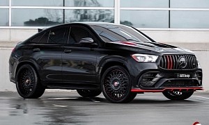 Tuned Mercedes-AMG GLE 63 S Coupe Mutters Cuss Words at the BMW X6 M