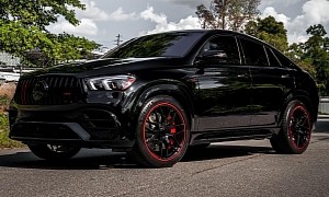Tuned Mercedes-AMG GLE 63 S Coupe Needs More Color in Its Eyes, Some Say It's Fire