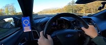 Tuned Ford Focus RS Tries to Hit Its Top Speed on the Highway, Doesn't Have Room