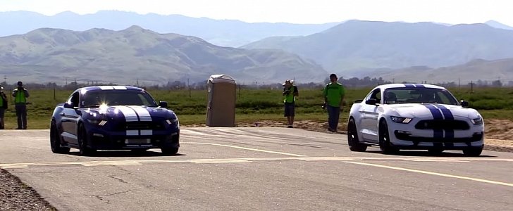 Tuned Mustang Shelby GT350 vs. Supercharged Mustang GT