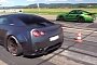 Tuned Nissan GT-R Drag Races 9ff Porsche 911 Turbo, Obliteration Follows