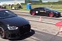 Tuned Nissan GT-R Drag Races Audi RS3 Sleeper, The Fight Is Brutal
