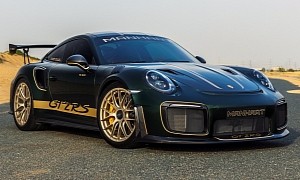 Tuned Porsche 911 GT2 RS Can Now Mix It up With Hypercars Thanks to Manhart