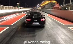 Tuned Porsche 911 GT2 RS Does Amazing 9.8s 1/4-Mile Run, Sets World Record