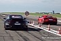Tuned Porsche 911 Turbo S Races C8 Chevy Corvette and Ducati, Someone Gets Smashed