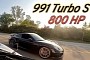 Tuned Porsche 911 Turbo S Races McLaren 720S, Somebody Gets Trampled