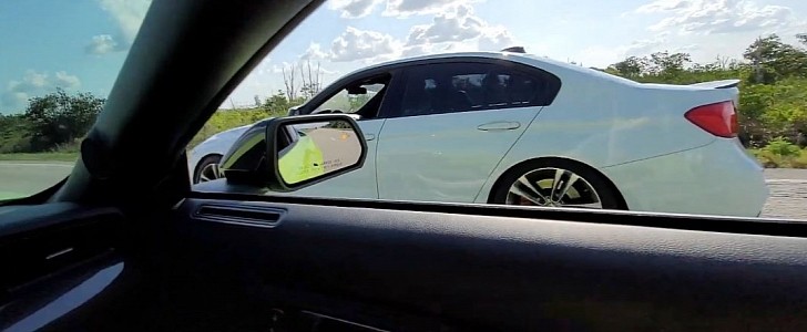 Shelby GT350 takes on a BMW 335i F30, both tuned