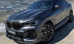 Tuner Gives BMW X6 Nose and Butt Jobs, Let's Hope It Doesn't Start Twerking