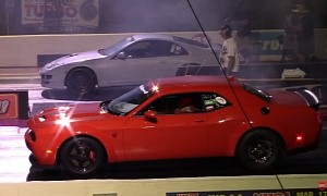 Turbo Nissan 300ZX Drags GT500, Camaro ZL1, Supra, and Hellcat for JDM Glory