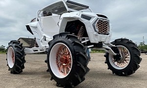 Turbo Polaris RZR on 8-In Portals and Copper Forgiatos Is Not Your Average SSV