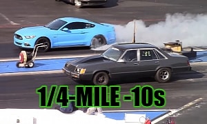 Turbocharged Ford LTD Is Unstoppable Against the S550 Mustang, Camaro, and Caddy CTS-V
