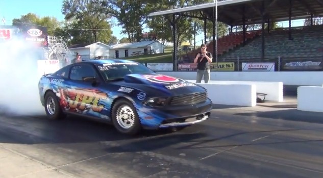 Ford Mustang 1/4 mile record