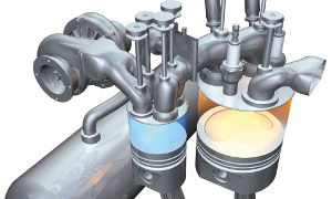 Turbocharged Scuderi Engine Details
