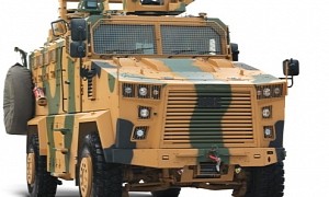 Turkey Quietly Sent 50 Mine-Resistant Armored Vehicles to the Ukrainian Military
