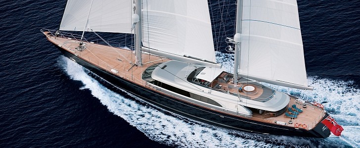 Melek is one the largest sailing yachts in the world, with an ultra-elegant interior