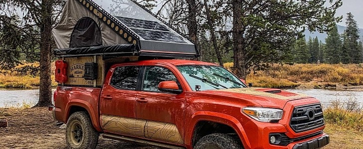 You can turn your Toyota Tacoma into an adventure RV