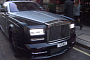 Turned Rolls-Royce Phantom Driven by James Stunt